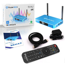 2024 SuperBox S6 MAX - 6K UHD, 64GB, 4GB RAM, Android TV, Dual Wi-Fi