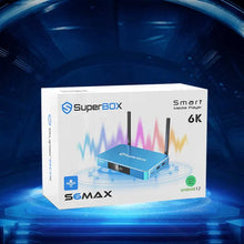 2024 SuperBox S6 MAX - 6K UHD, 64GB, 4GB RAM, Android TV, Dual Wi-Fi