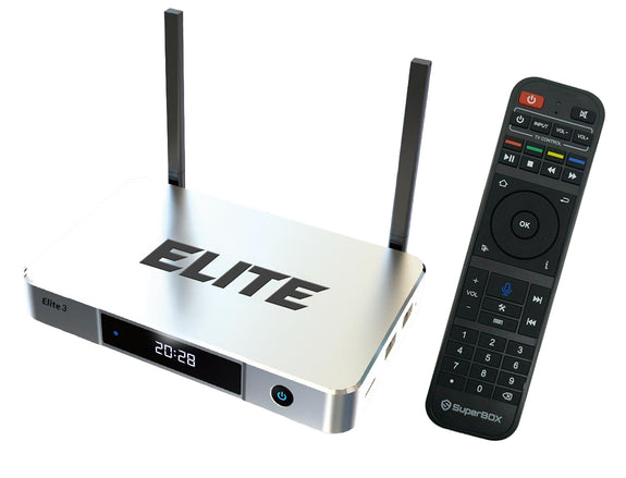 SuperBox Elite TV 6k Android TV IPTV Stream Box - Voice Control Remote ...